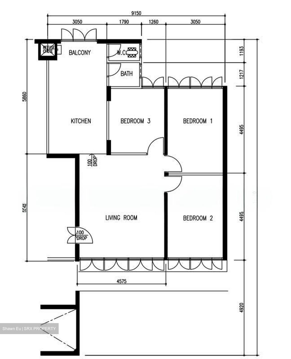 Blk 52 New Upper Changi Road (Bedok), HDB 4 Rooms #529212571
